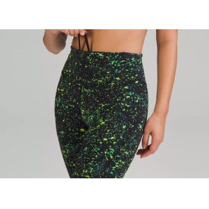 Tight Fit High Waisted Gym Leggins 280 G Polyester Material