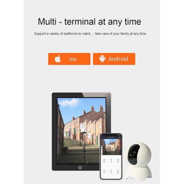 Hd Baby Monitoring Home Security Tuya Ip Wireless Wifi Smart Camera(JV-TY212QJ(Y31))