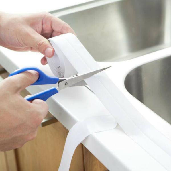 Waterproof Tape Flexible Silicone Self Adhesive Water Barrier for Shower 50mmx30mm