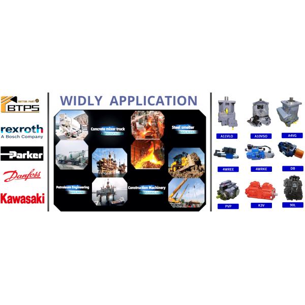 Parker PVP Series Hydraulic Piston Pump with 1 Year Warranty 100% New Replaceable Bronze Port Plate