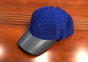 Cheap Fashionable different color blue as you want 6panel structured baseball caps hats wholesale