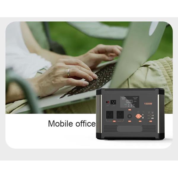 2W LED Light Camping Portable Power Supply 1500W