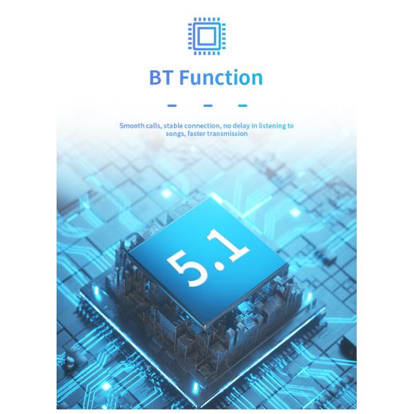 Bluetooth Music Android Car Mount Tablet 1 DIN 5 Inch Screen