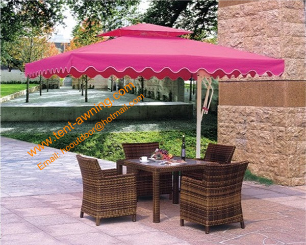 Waterproof UV Protection Side Post Aluminum Patio Garden Outdoor Umbrella