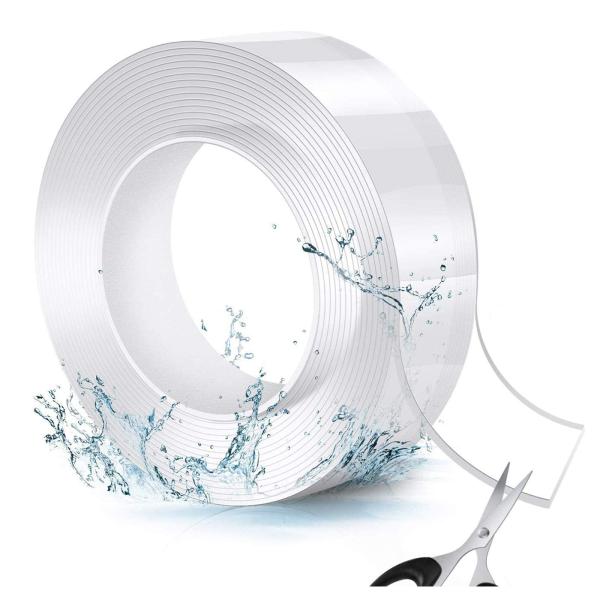 Traceless Double Sided Adhesive Washable Nano TAPE 1000mm 2000mm 3000mm