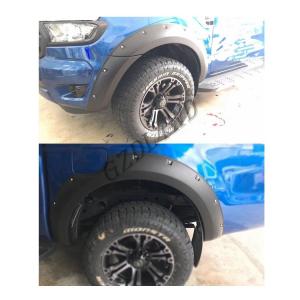 Cheap Injection Molding 4x4 Wheel Arch Flares For Ford Ranger T7 Wildtrak 2015 2018 wholesale
