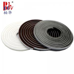 China OEM Self Adhesive Weather Stripping Wool Pile Weatherstripping For Windows on sale