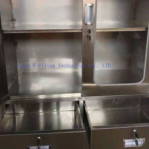 ISO 13485 201 Stainless Steel Medical Cabinet Knock Down