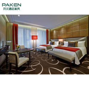 Glossy Finish Guestroom Furniture Set