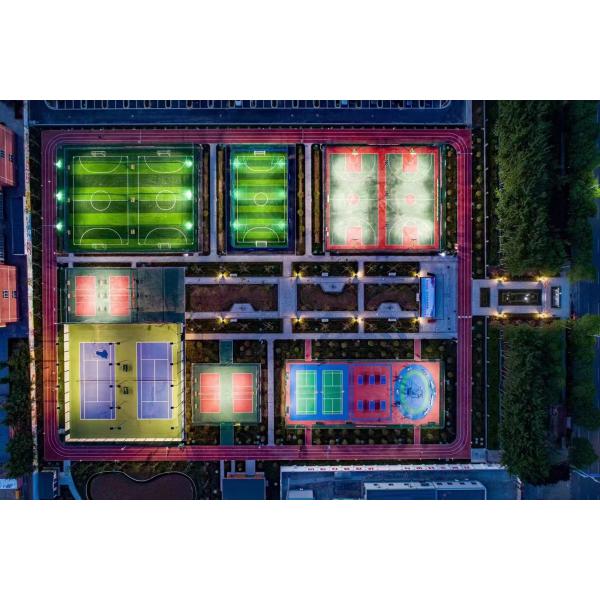 Rectangular Design And UV Resistance Outdoor Running Track For Optimal Running