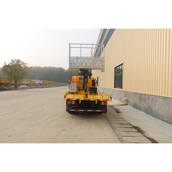 Telescopic Aerial Platform Truck 21 Meter HOWO Brand Boom Lift Cherry Picker Truck