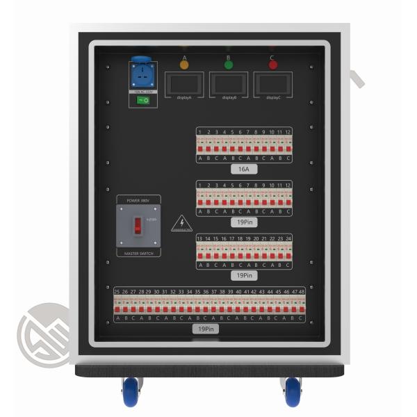 Stage Light Power Distribution Box 12 Channels 19-Pin PHLTD Professional Equipment Electrical Power Distribution Box