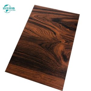 Fire Retardant Coating Wood Grain 6mm Aluminium Composite Panel 2440mm Length