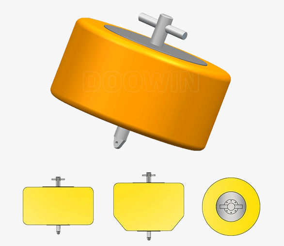 Cylindrical mooring buoys specification chart