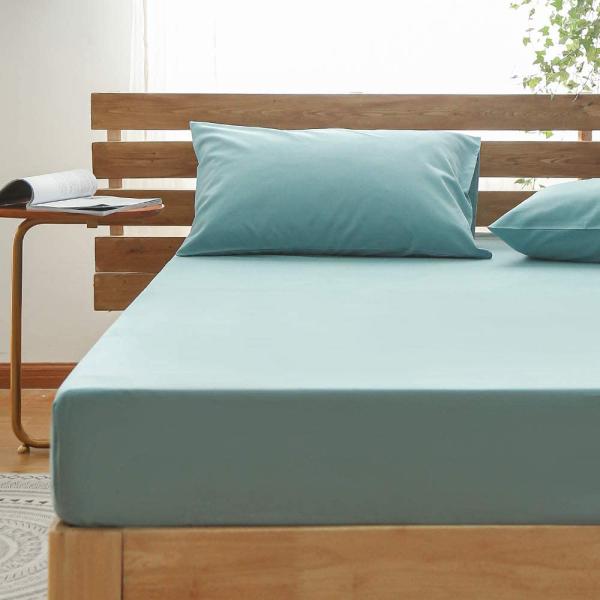 Anti Dust Mite Soft Wrinkle Free Bed Sheet Sets Temperature Regulation 3PCS 4 PCS