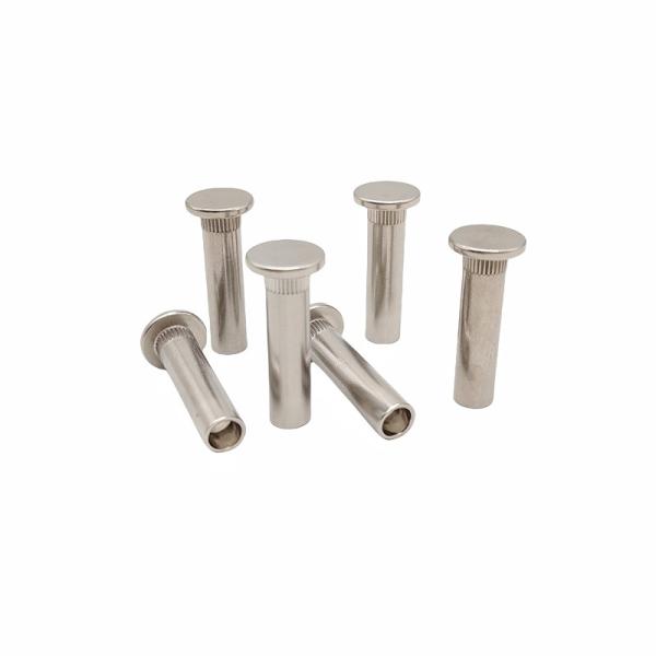 Customized Flat Head Semi-Hollow Rivet Stainless Steel Hollow Rivet Non-Standard Special-Shaped Parts.
