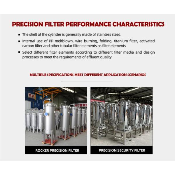 10inch 20inch 30inch 40inch Stainless Steel Bag Filter Industrial Water Pre Filter Housing