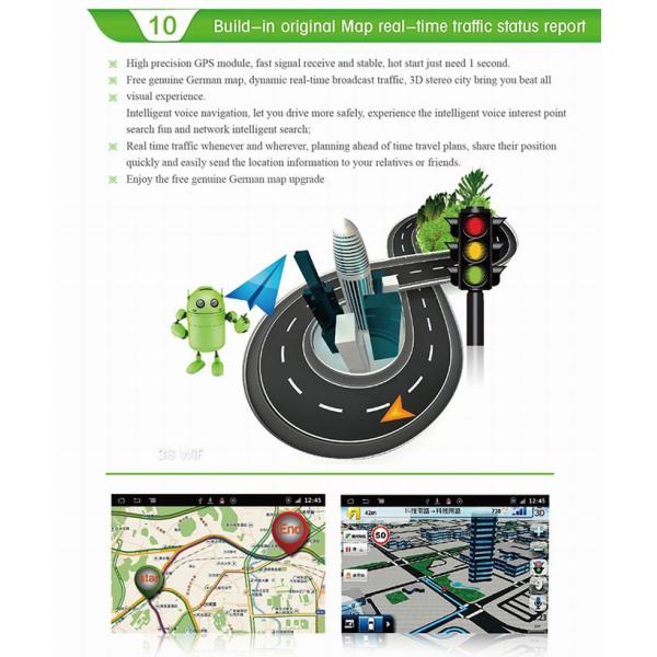 Ouchuangbo android 4.4 car stereo dvd gps navigaton Mercedes W203 support BT Aux 3G WIFI