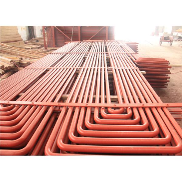 EN3834 1500mm Coal Fired Boiler Serpentine Tube Stainless Steel