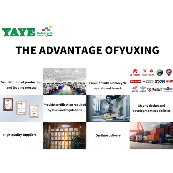 Factory custom steel YAYE 428H-100L chain sprocket set for DY100 CD110 Motorcycle