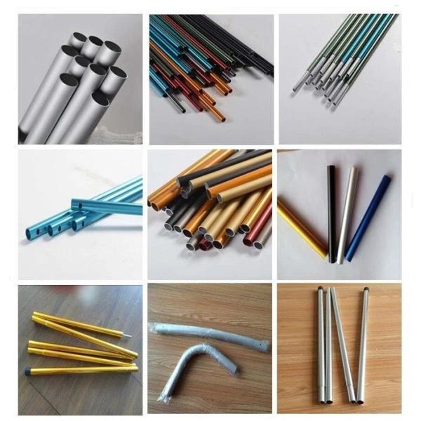 Premium Aluminum Square Tubing Profiles , Aluminium Frame Profile Silver Anodizing