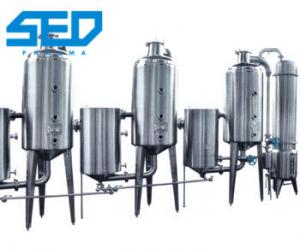 China Double Effect Herbal Extraction Equipment For Evaporating Concentrating Liquid Material on sale