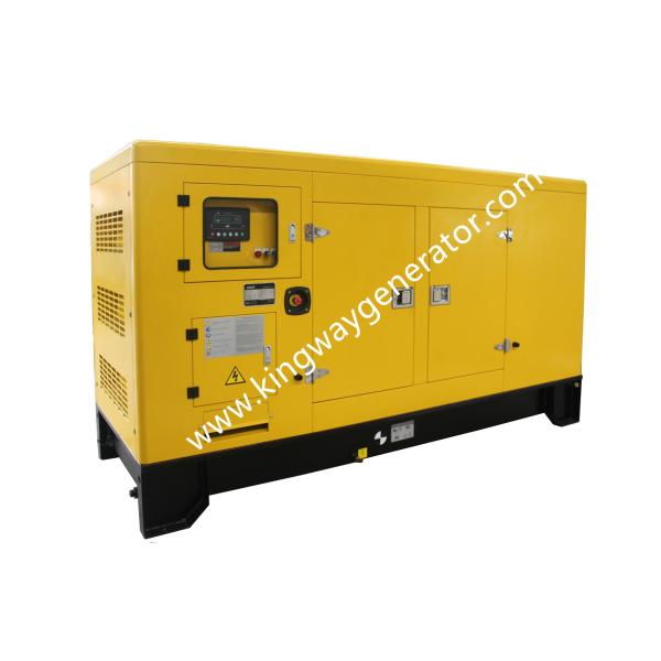 Silent 1800 RPM Diesel Generator Set 100KVA 80KW Hotel Backup Eclectric