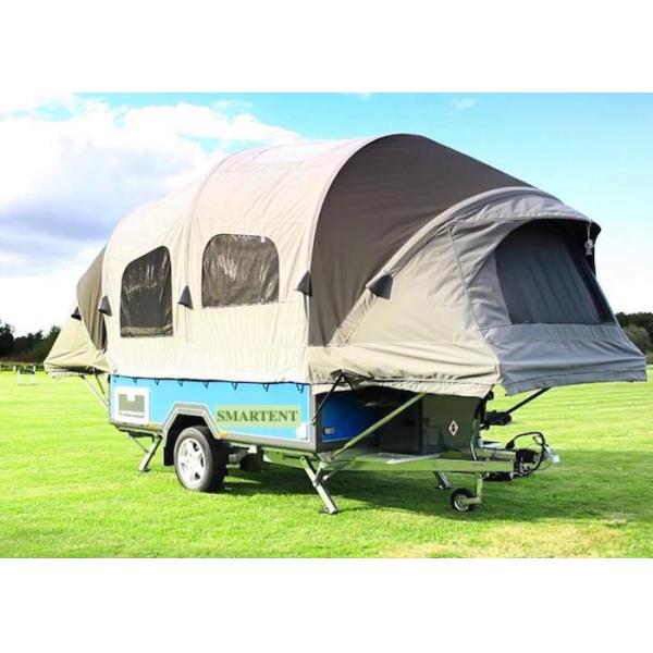 Grey Waterproof Canvas Custom Inflatable Tail Shelter 600*200*160CM