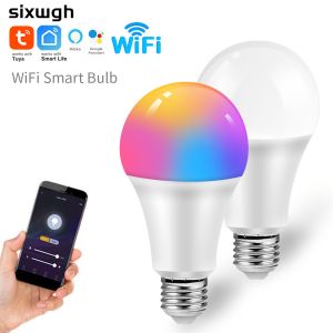 Cheap AC 100V 240V Smart WiFi LED Bulb Voice Control LED Light wholesale