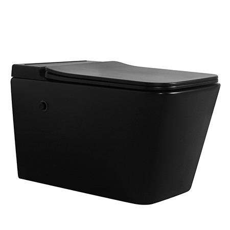 Sanitary Ware Black Toilets Bowl Wall Mounted Wc Set Concealed Tank Bathroom Hanging Porcelain Custom Color Wall Hung Toilet