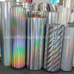 Different pattrn PET & BOPP Holographic Metallized and Transparent Lamination
