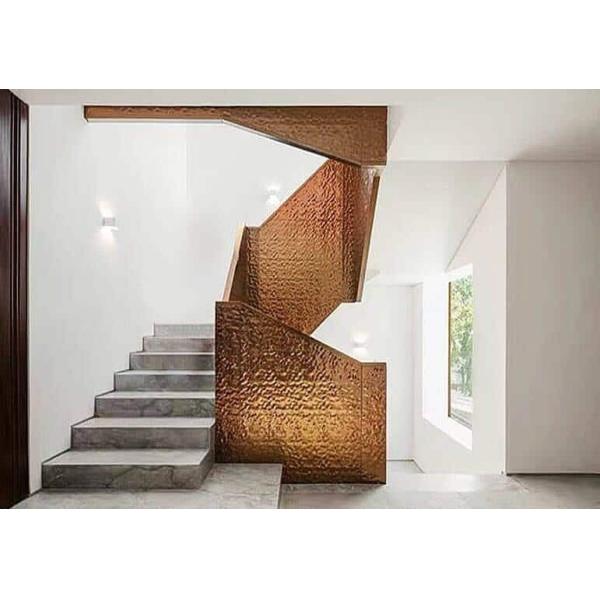 Custom Designs DIY Textured Hammered Metal Sheet Handcrafted Hammered Stainless Steel Sheet