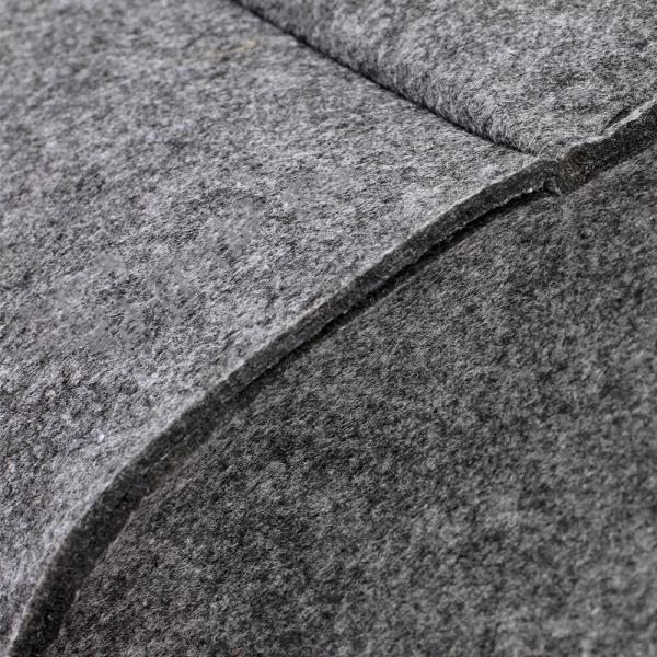 Eco Friendly Kids Custom Logo Folding Felt Cool Laundry Basket For Storage