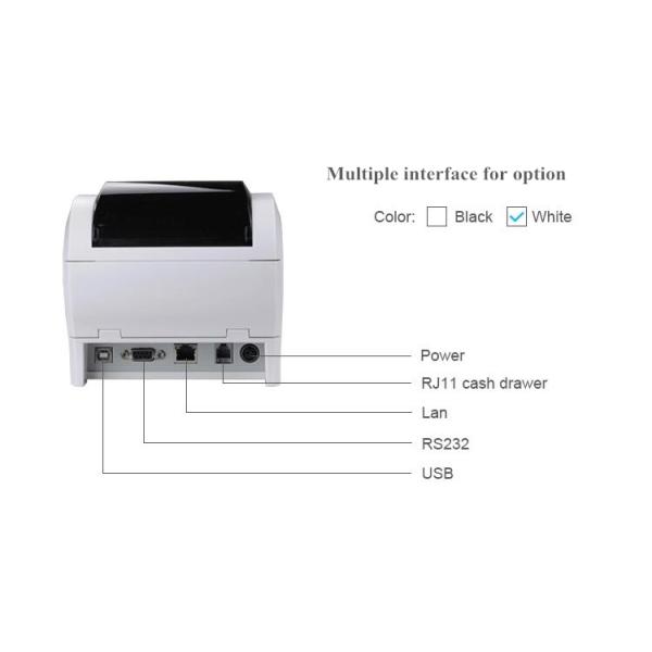 Multifunctional Wifi Instant Receipt Thermal Printer For Wall Hanging