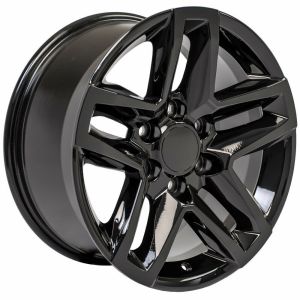 Buy cheap 20 Inch Black 5911 Chevrolet Replica Wheels For Chevy Silverado Z71 Trail Boss from wholesalers