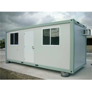 Innovative Canteens Commercial Portable Buildings Aluminum Window Double Steel