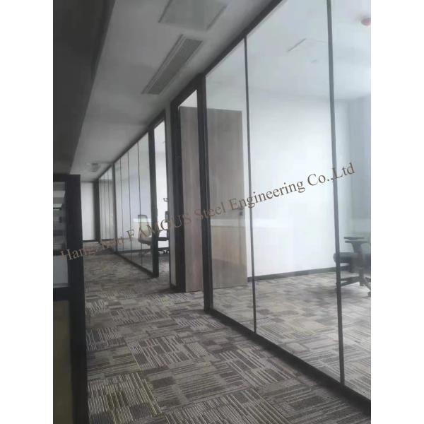 Hospital 12mm Tempered 8mm Toughened Glass Partition Walls