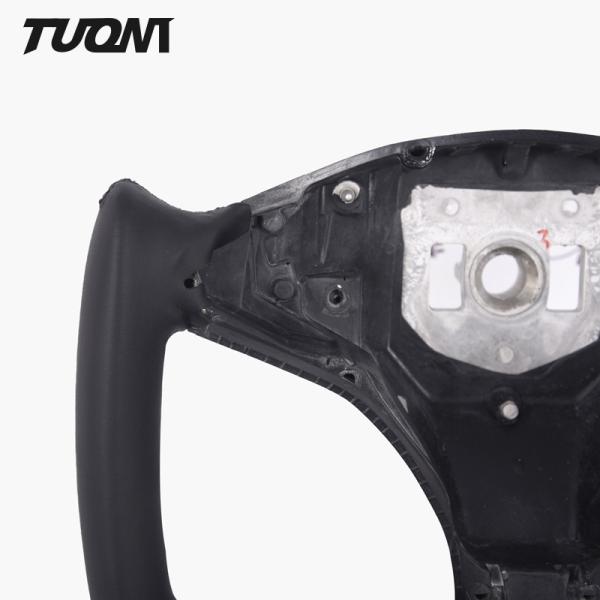LED Sprots Car Real Black OEM Steering Wheel Tesla Model 3 Y X S Yoke