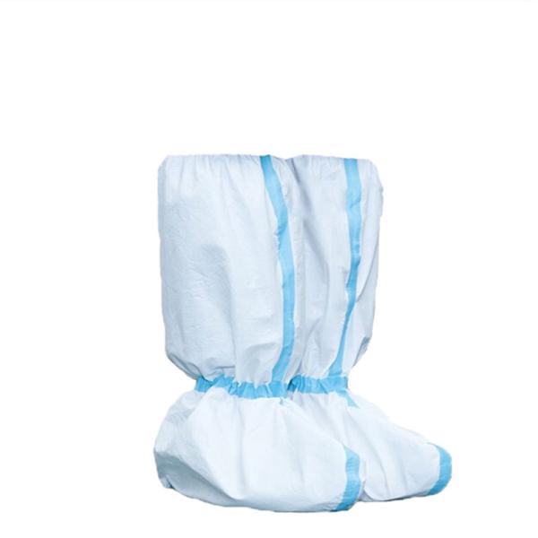 40cm Medical Isolation Shoe Cover PP CPE Consumable Medical Supplies
