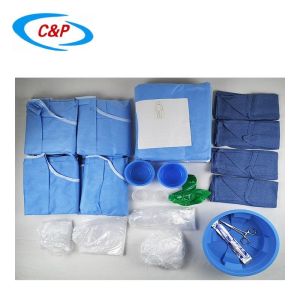 China EO Sterilized Angiography Disposable Patient Drapes Angio Pack custom on sale