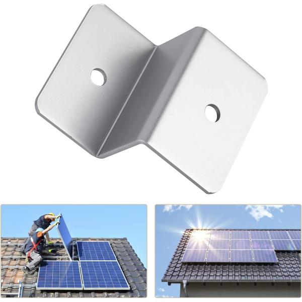 Easy Installation TALL Z Bracket Solar Panel Brackets for Corrosion Free Support