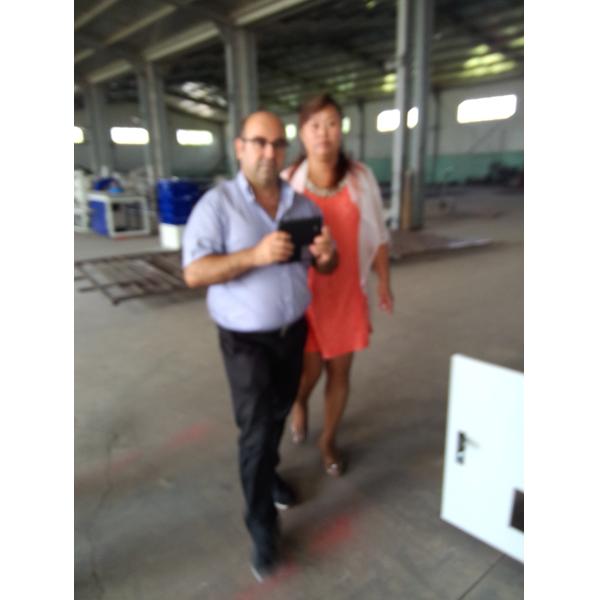 Wood Plastic Composite Machinery / WPC PVC Wood Profile Extrusion Line