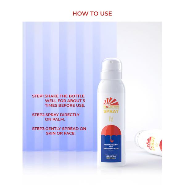 SPF 50 Sunscreen Clear Spray Nourishing Coconut 6 Fl Oz