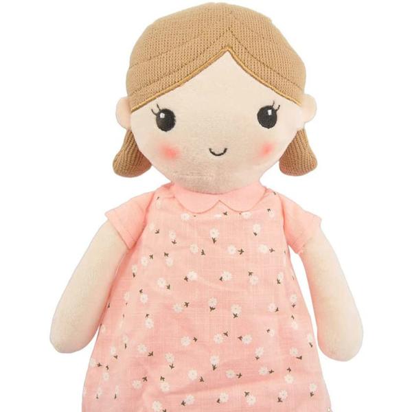 ASTM Wearing Skirt Cartoon Girls Plush Doll 38cm