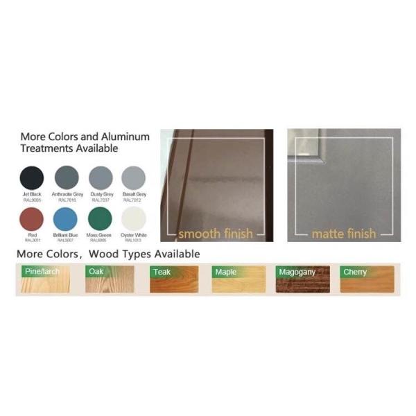 AS1288 1.5mm Aluminum Bifold Windows For Apartment