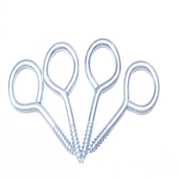 Plain Surface Eye Hook Lag Bolt Common Bolt Connection High Holding Power