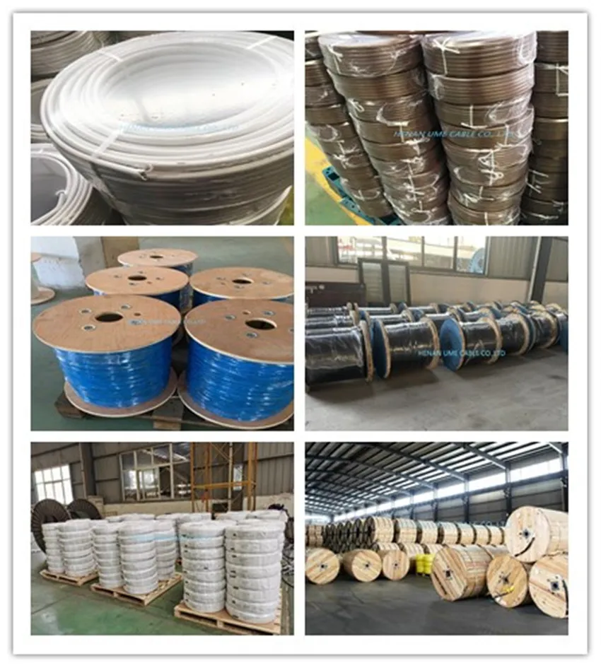 60227 IEC 52-4x6mm² PVC Insulation Thickness 0.8mm PVC Sheath Thickness 1.2mm Household Application Electrical Wire