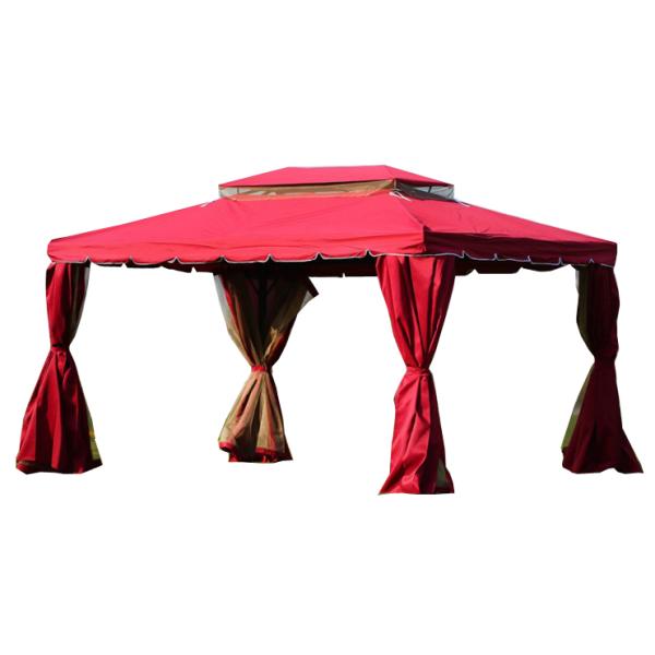 Beautiful Wedding Event Tents , Economic Red Marquee Party Wedding Tent