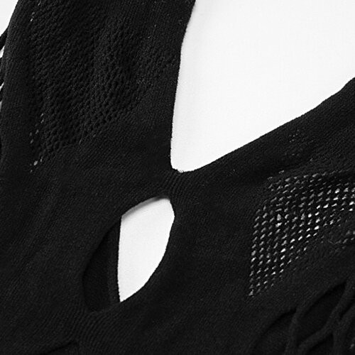 OEM maufactory European American Summer Polyester Sexy Hot Spicy Grid Dress