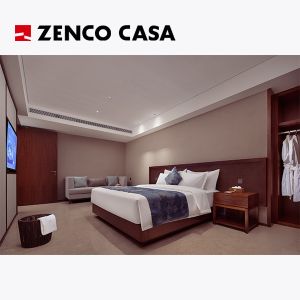 China Star Hotel Bedroom Furniture  Fixed And Movable Furniture Customised Services on sale
